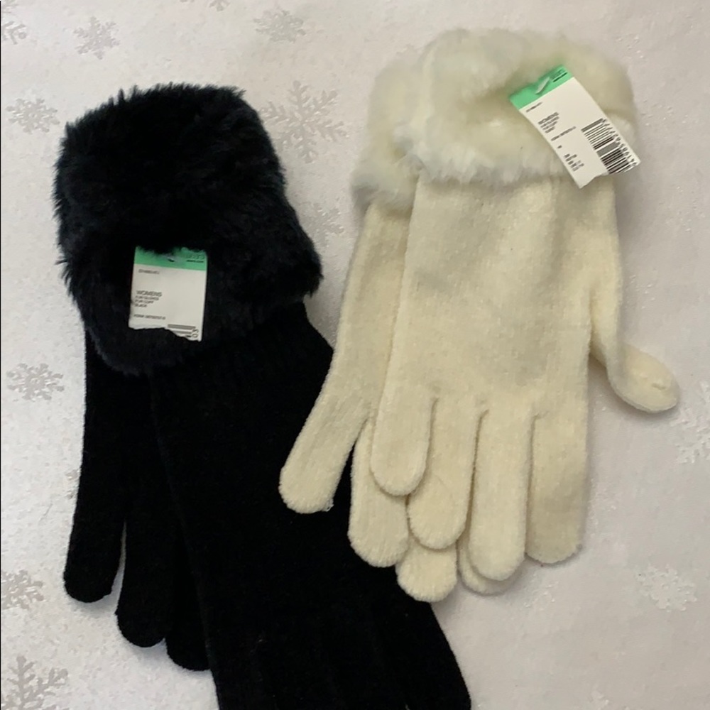 Two pairs of winter gloves. NWT
